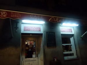Fachada de la Taberna Alabanda